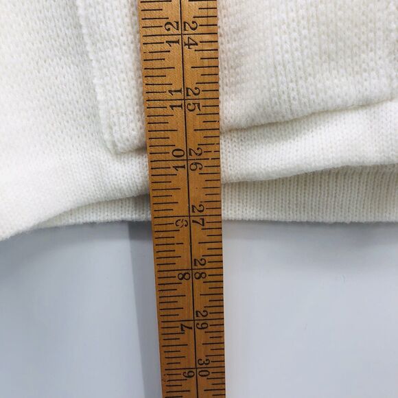 Vintage Sears Floral 100% Acrylic Cardigan Sweater Grandma Cottage Size L? Roses - Picture 7 of 10